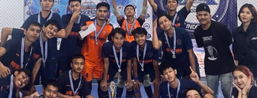 Timnas Futsal Widyatama Raih Juara 1 di SEXY BALL CUP 2022