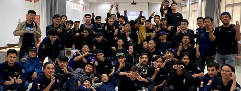 Kegiatan MABIM (Masa Bimbingan) “Membentuk kader yang berjiwa kesatria & tanggung jawab   terhadap kepengurusan” oleh HMTM Universitas Widyatama