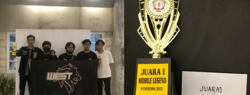 UKM Widyatama E-Sport pada Pekan Olahraga dan Seni Mahasiswa (PORSEMA)