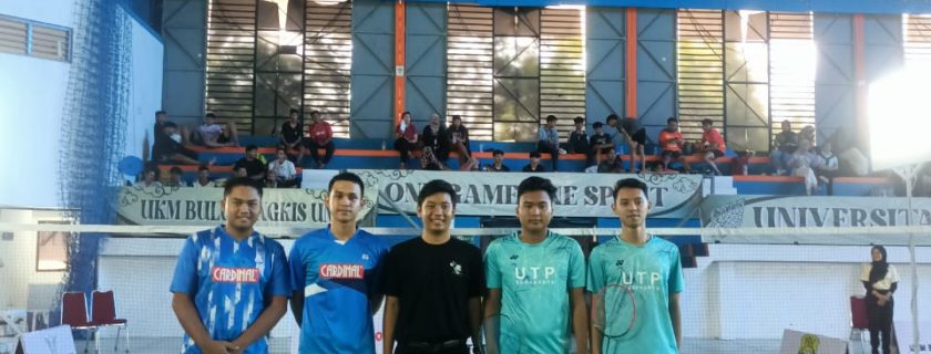 4 Mahasiswa Atlet Badminton Widyatama Ramaikan Kejuaraan Bulu Tangkis Sebelas Maret Cup 2023