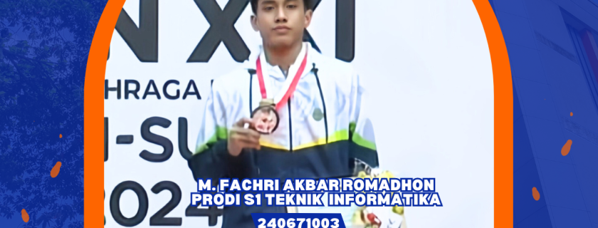 Mahasiswa Widyatama Raih Juara 3 Ganda Putra dan Juara 3 Tunggal Putra Badminton Pada PON XXI