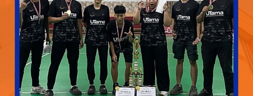 Mahasiswa Universitas Widyatama meraih Juara 2 Beregu Unair Open 2024