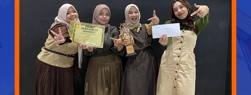 Mahasiswa Universitas Widyatama meraih Juara 2 Perlombaan Pagelaran Kresmalis Ruang Kreasi Competition