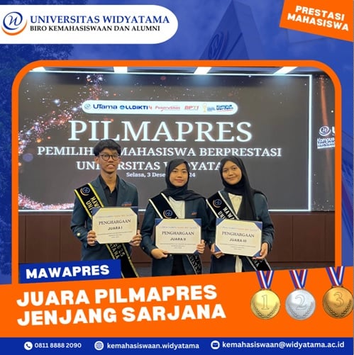 Juara Pilmapres Jenjang Sarjana