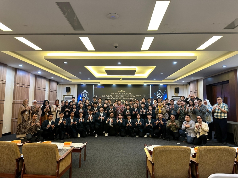 pelantikan Ketua Organisasi Mahasiswa 2025-2026