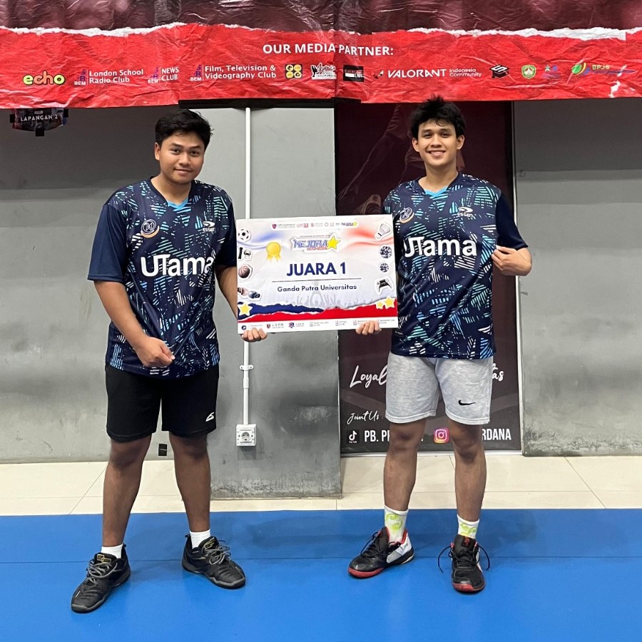 Unit Kegiatan Mahasiswa (UKM) Badminton Universitas Widyatama di Kejora LSPR 2025