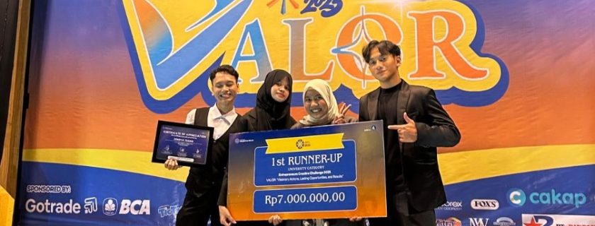 Tim Mahasiswa Berhasil Meraih Juara 2 Pada Business Plan Competition EURECA 2025